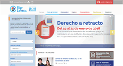 Desktop Screenshot of eligecarrera.cl